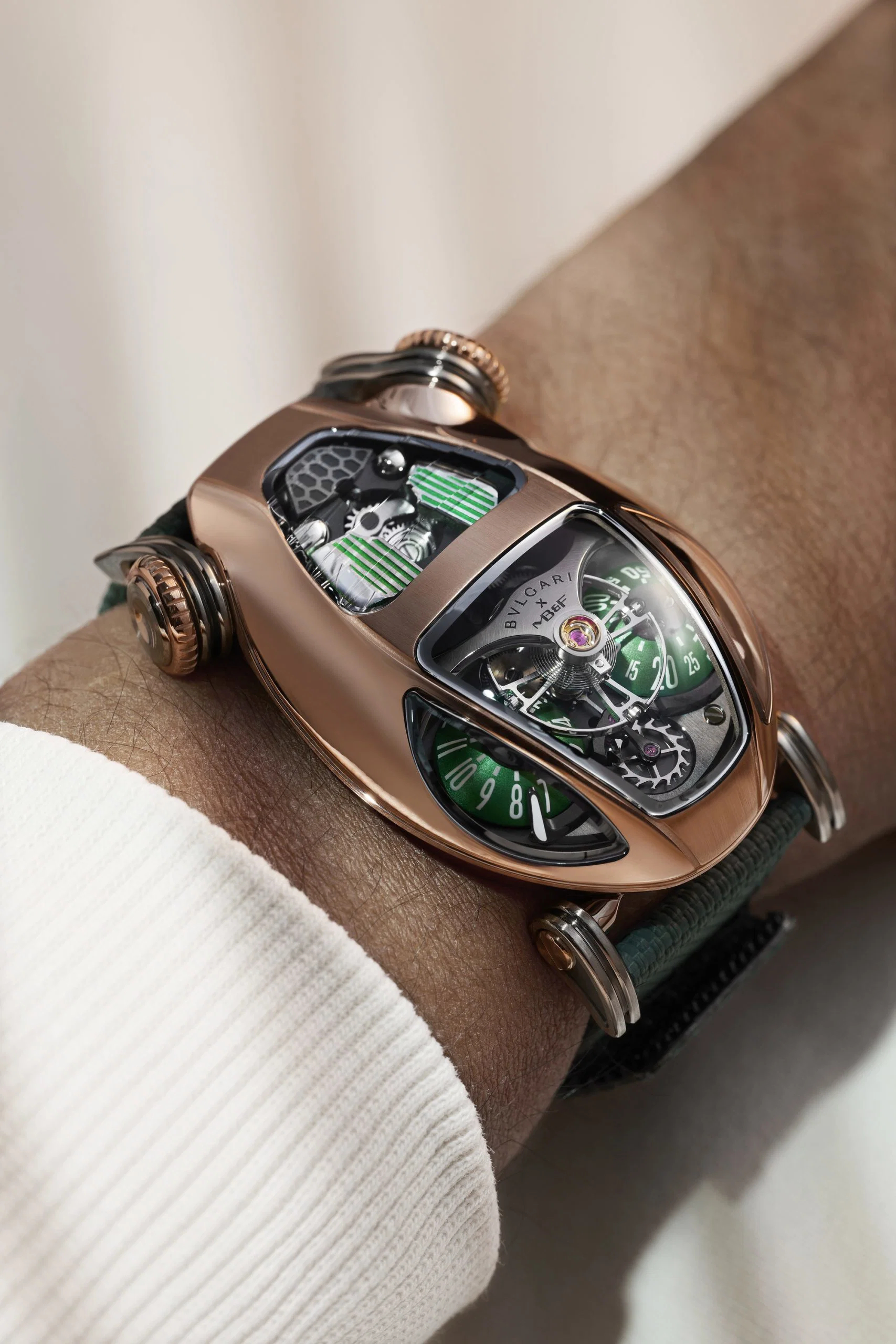 MB&F x Bvlgari LM FlyingT Allegra Watch MB&F x Bvlgari LM FlyingT Allegra Watch